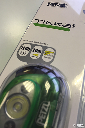 Petzl Tikka falzifikát