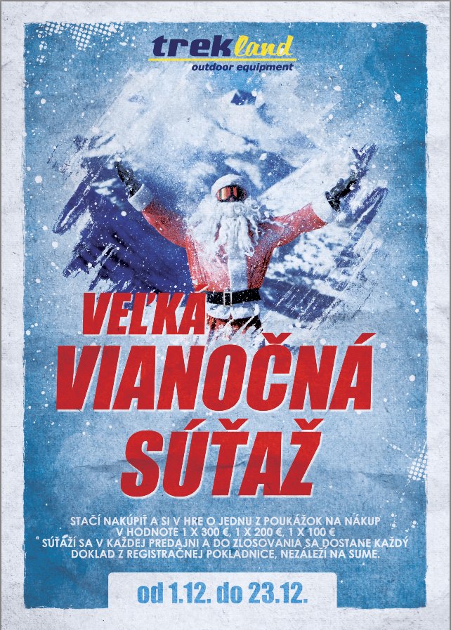 vianočná súťaž Trekland
